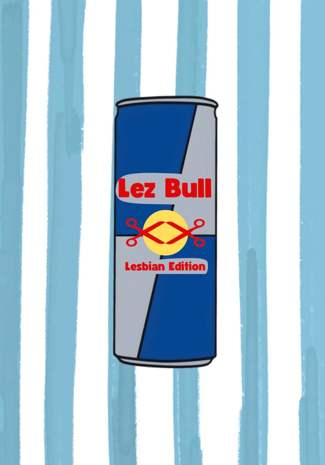 Lez Bull Print