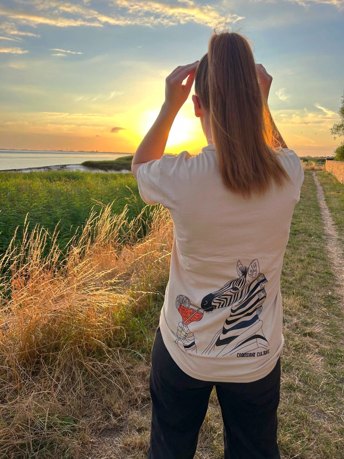 Zebra Sippin’ T-Shirt
