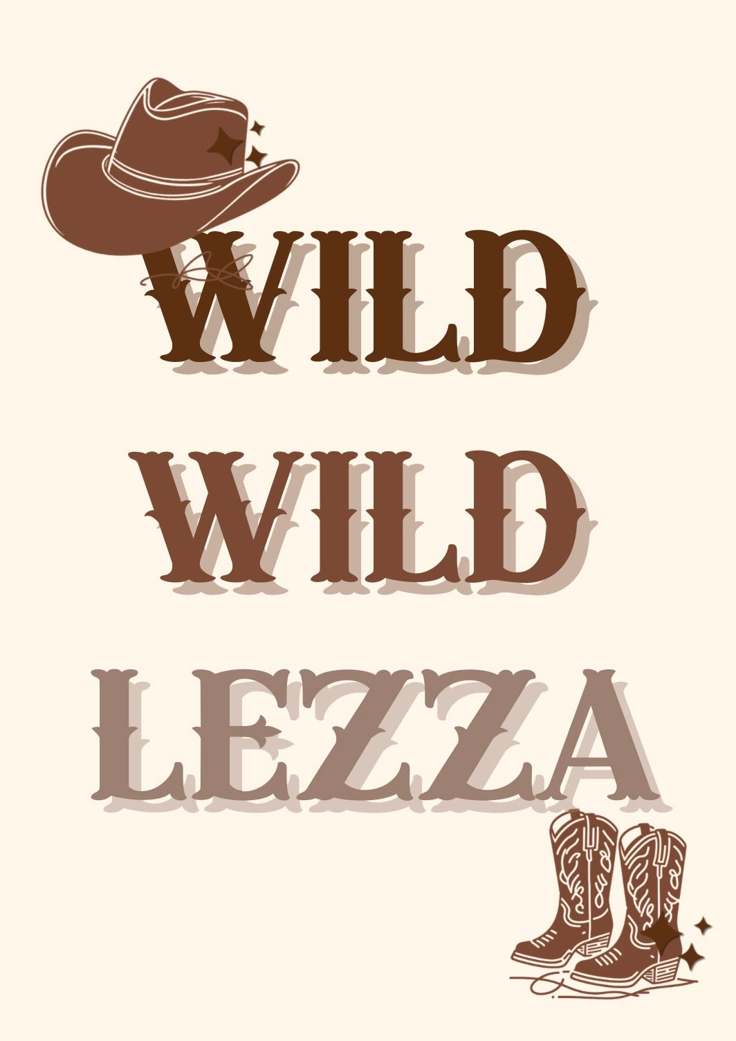 Wild Wild Lezza Print