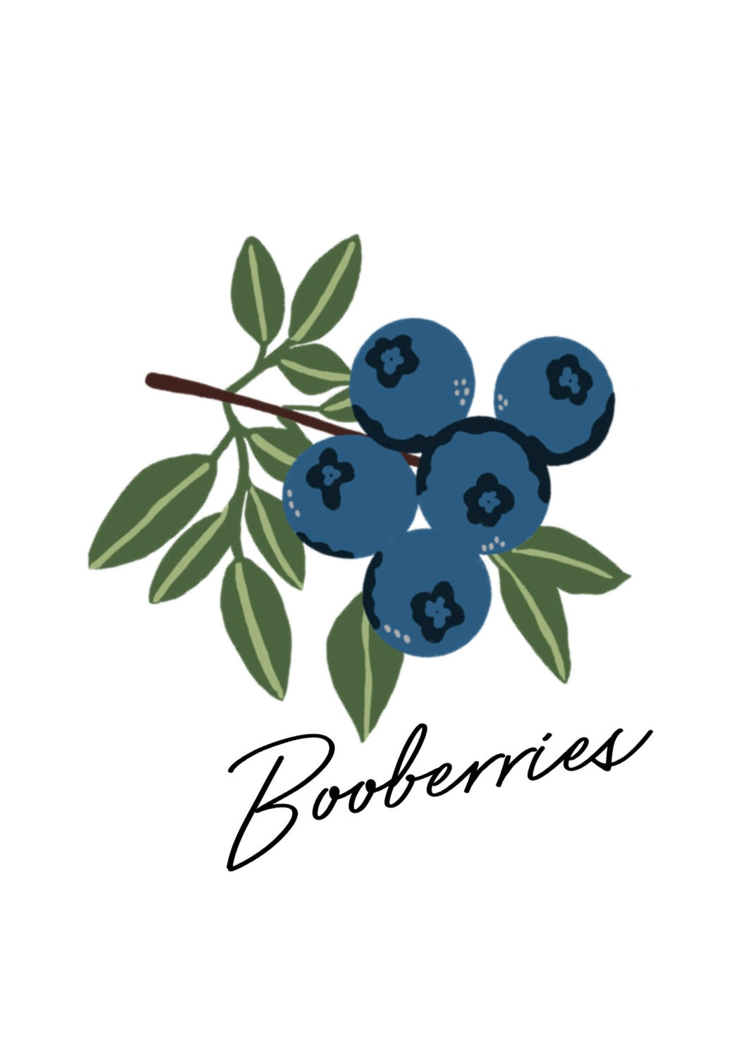 Booberries Print