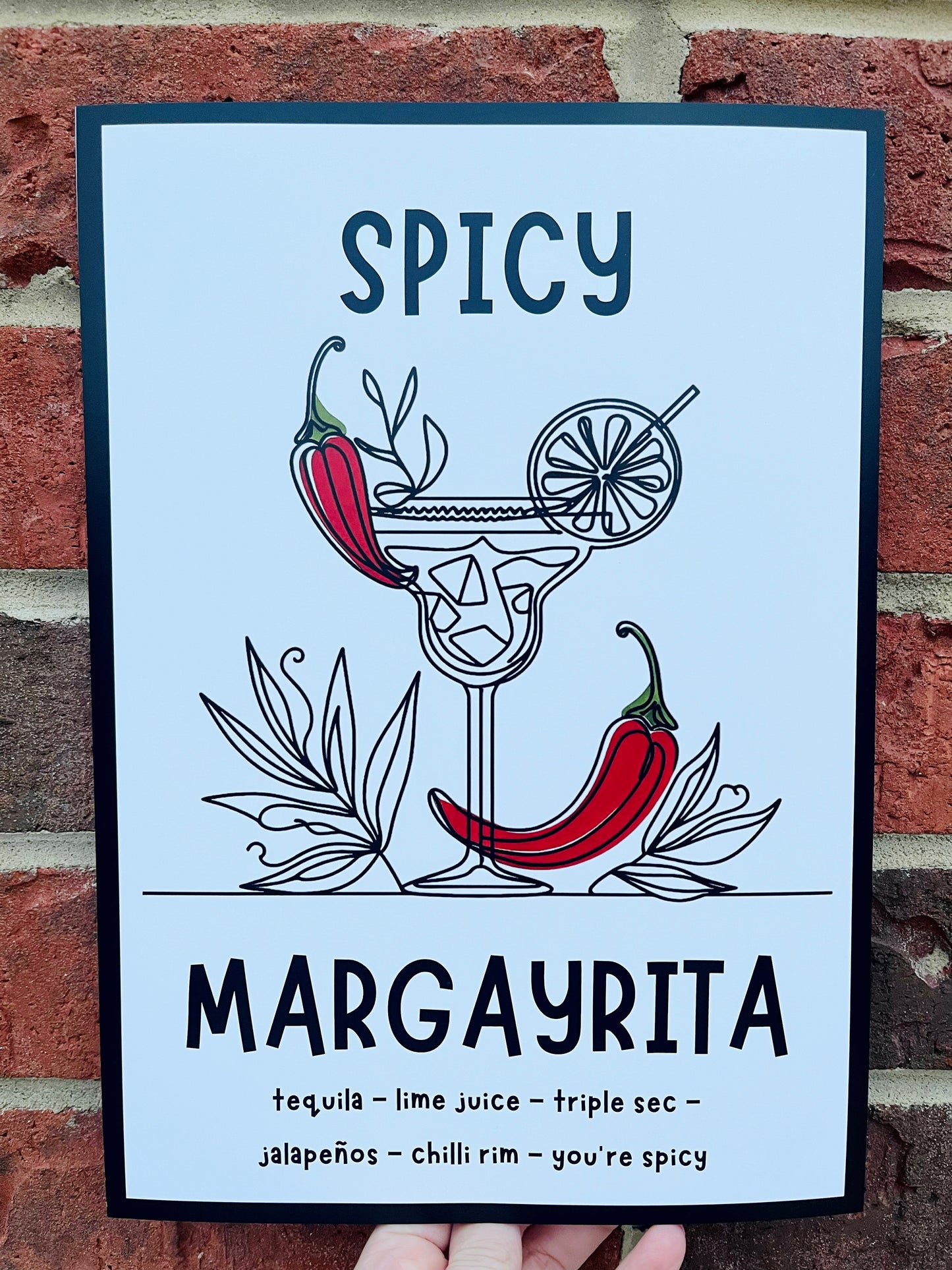 Spicy Margayrita Print