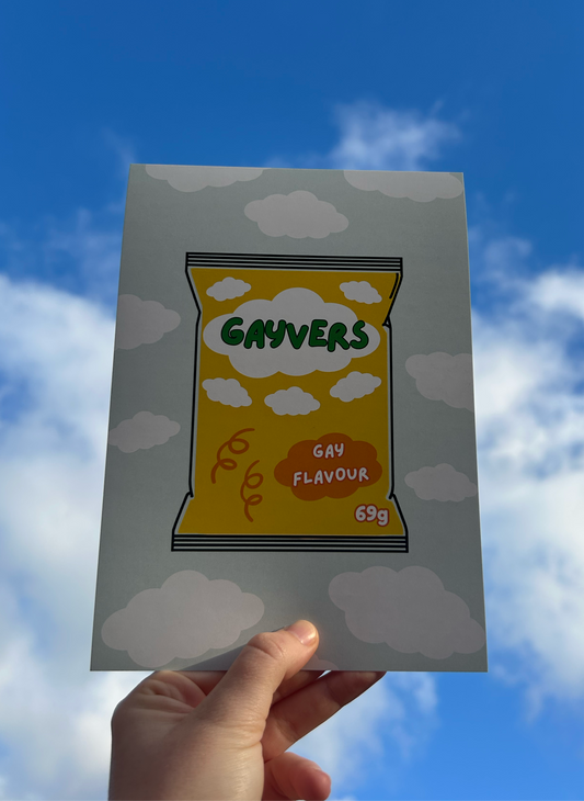 A5 Gayvers Art Print