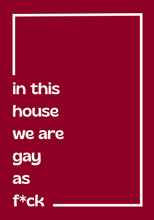 In This House Print