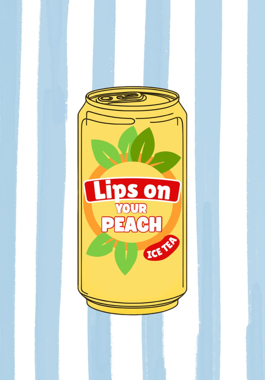 Lipson Your Peach Print