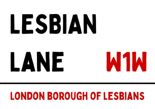 Road Sign Print