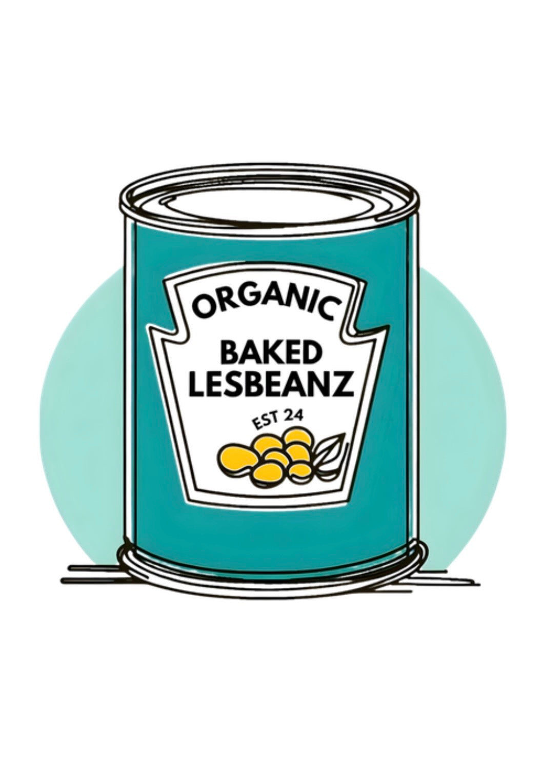 Baked Lesbeanz Print