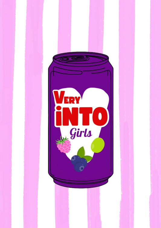 Very Into Girls Print