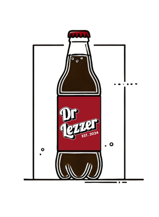 Dr Lezzer Bottle Print