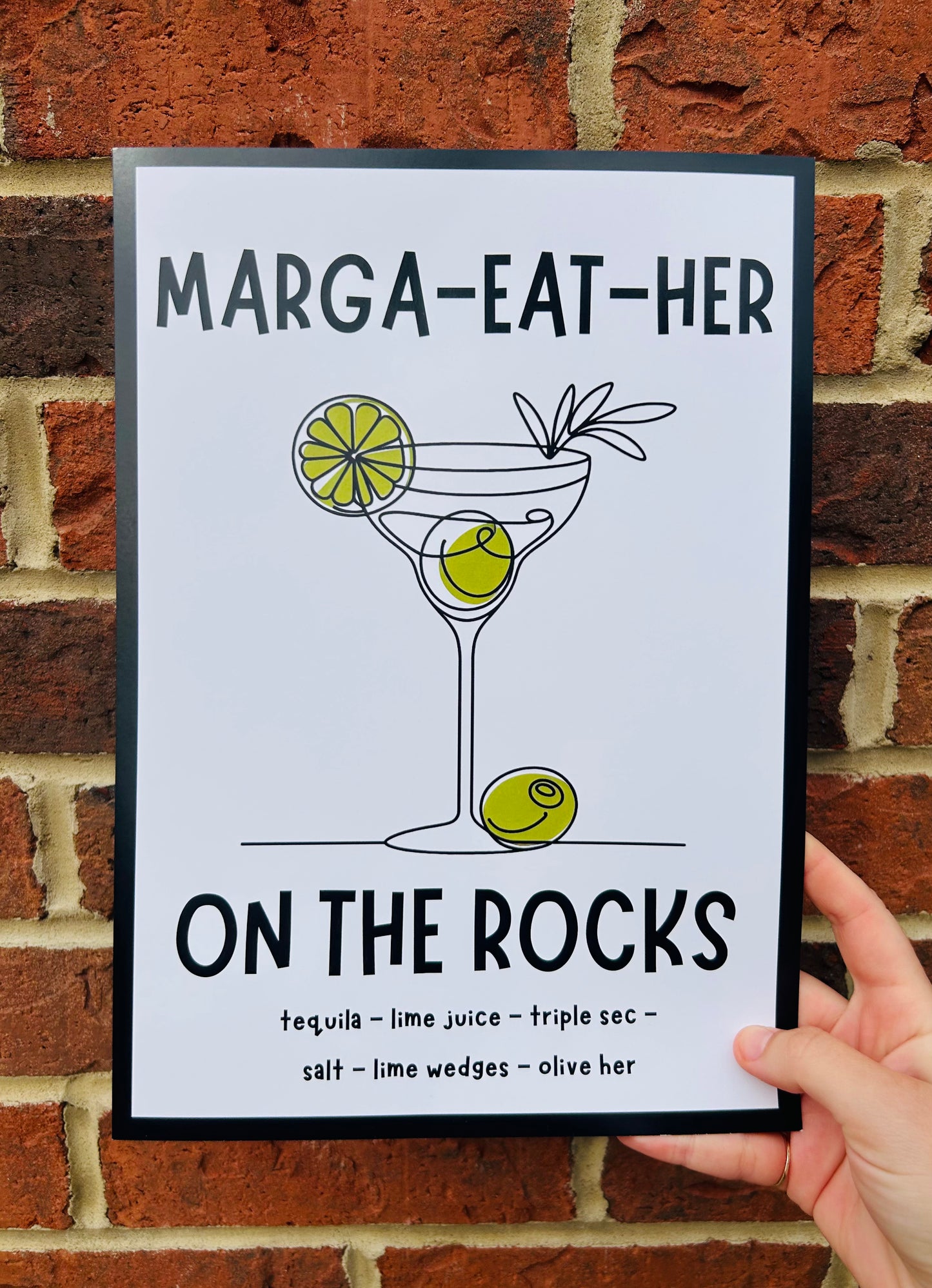 A4 Marga-Eat-Her - Digital Print