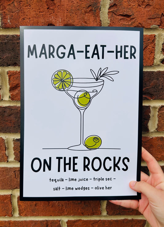 A4 Marga-Eat-Her - Digital Print