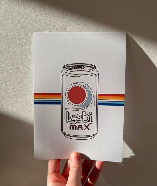 A5 Lesbi Max Art Print