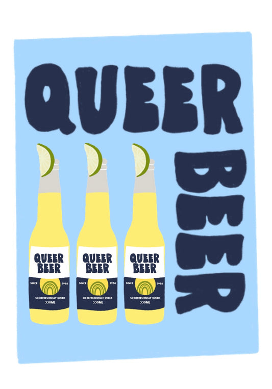 Queer Beer Print
